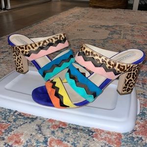 COLE HAAN Emilia High Calf Leather Heels